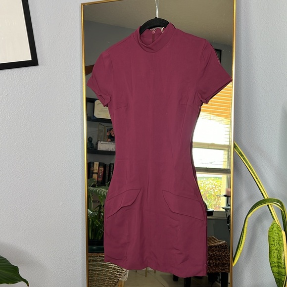 HOUSE OF CB 'Alia' Mulberry Mini Dress NWOT - Picture 7 of 8